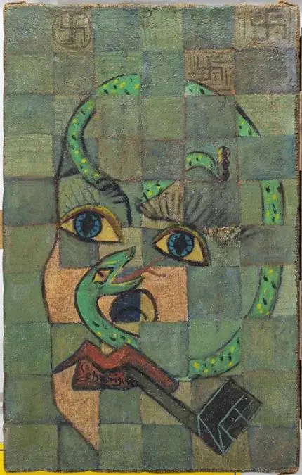 emEl ojo de la serpiente/em, probable obra de Picasso. Cortes�a