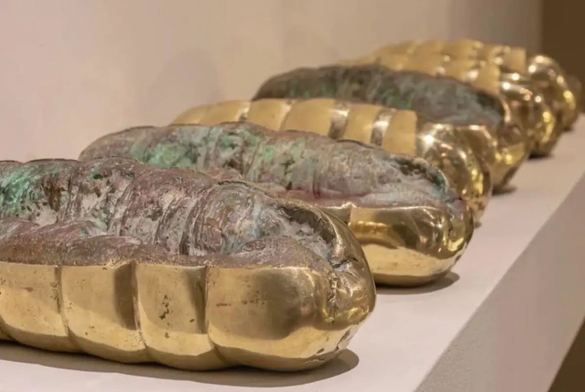 Adriana Gonzalez Brun, emPan/em, 2022. Bronce a la cera perdida. Cortes�a