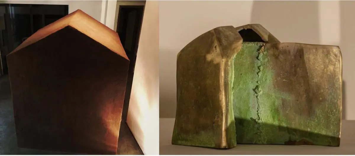 Adriana Gonz�lez Brun. emLa casa,/em 2015. emCasa-Sombra/em (detalle), 2022. Cortes�a