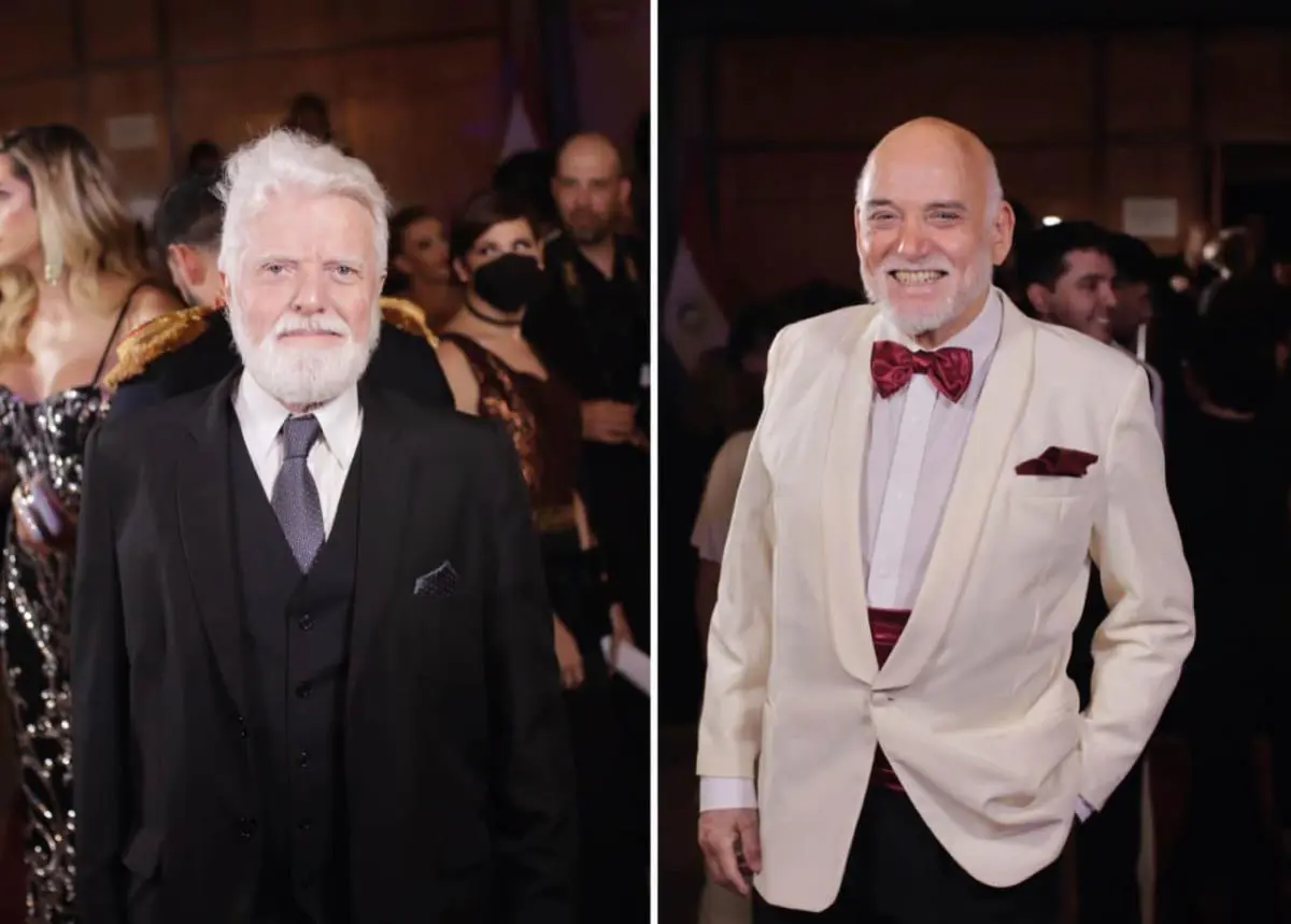 Gustavo Ilutovich y Agust�n N��ez entregaron los premios. Cortes�a