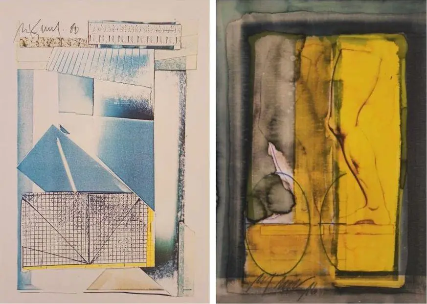 Dos obras de Bernardo Krasniansky. Cortes�a