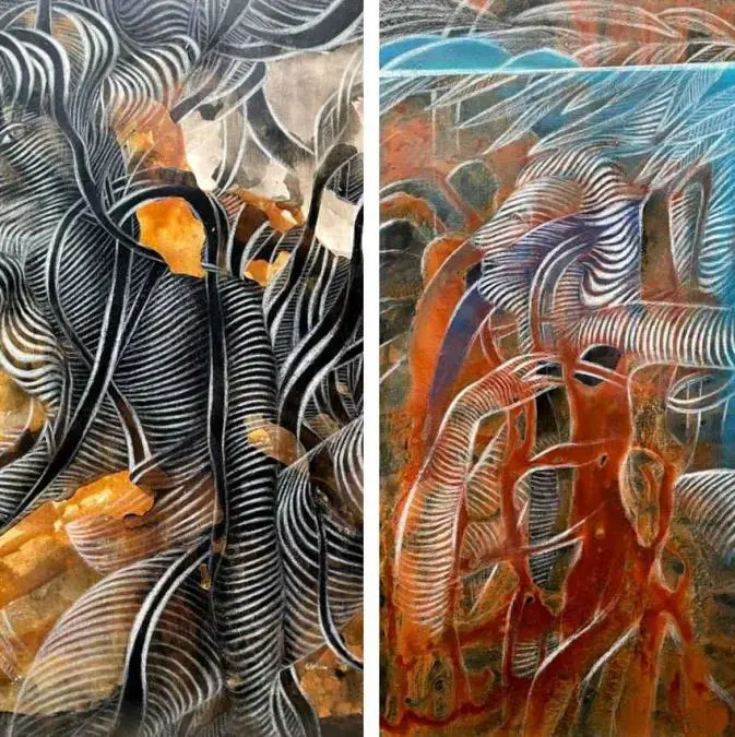 Obras de Roberto Noguer. Cortes�a