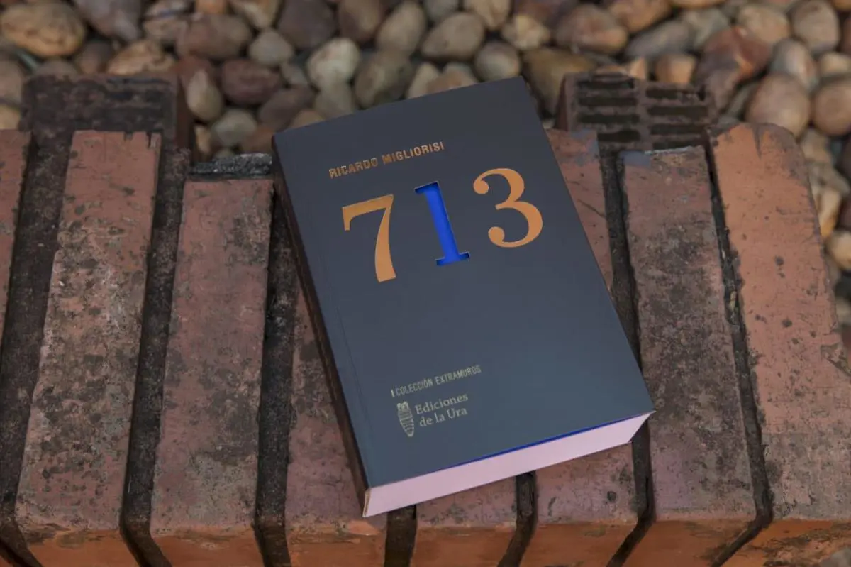 Gran compendio de poemas de Ricardo Migliorisi, reunidos bajo el t�tulo em713/em, publicados por Ediciones de la Ura � Laura Mandelik