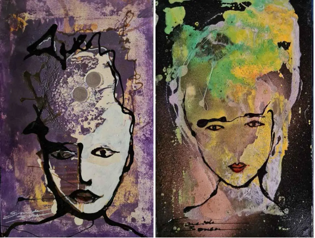 Eneide Boneu. Obras de la muestra 