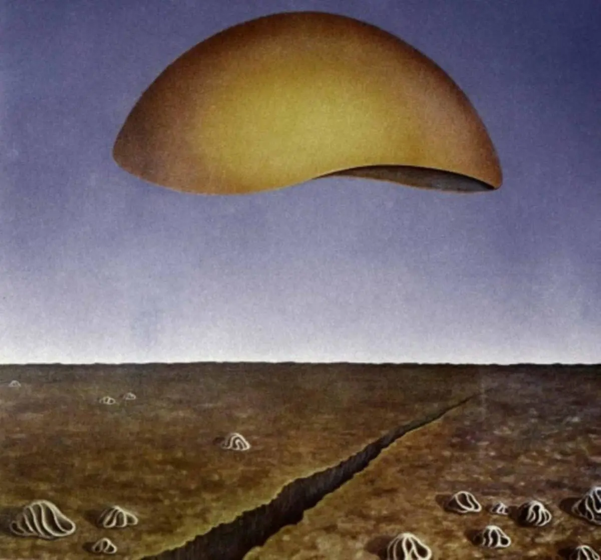 emG�nesis en el espacio, /em1976. Acr�lico sobre tela. 120 x 120 cm. Colecci�n T.G.H de Sessa. Cortes�a