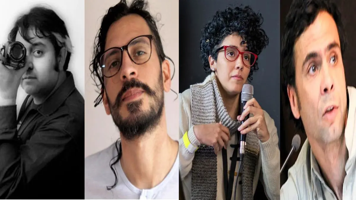 Michael Ramos-Araizaga, Efra�n Bedoya Schwartz, Maia Navas, y Fernando Moure. Cortes�a