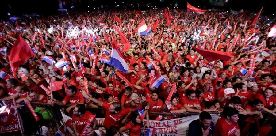 M�tin de la Asociaci�n Nacional Republicana (ANR). Cortes�a