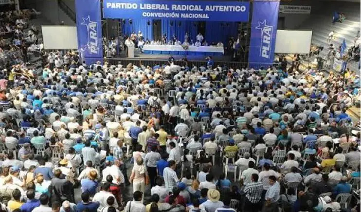 Convenci�n del Partido Liberal Radical Aut�ntico (PLRA). Cortes�a