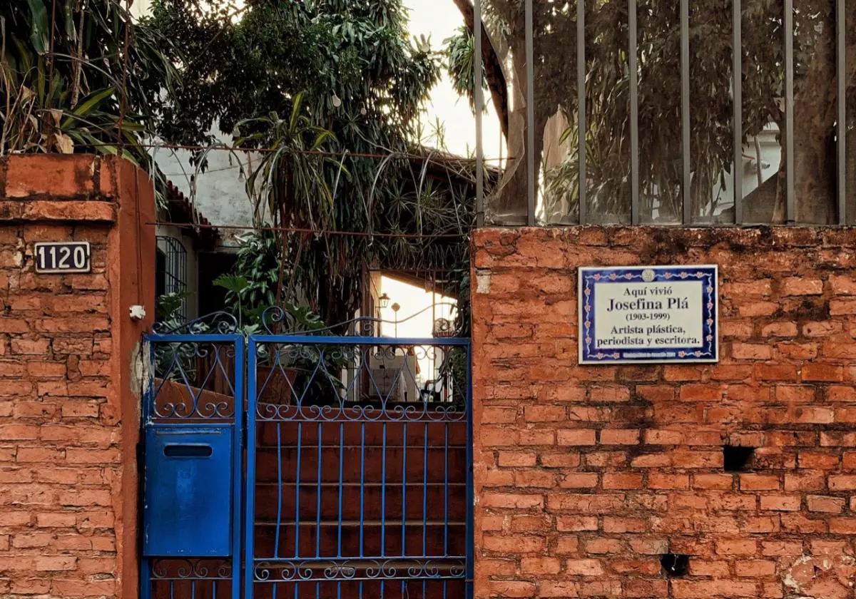 Casa de Josefina Pla. Cortes�a