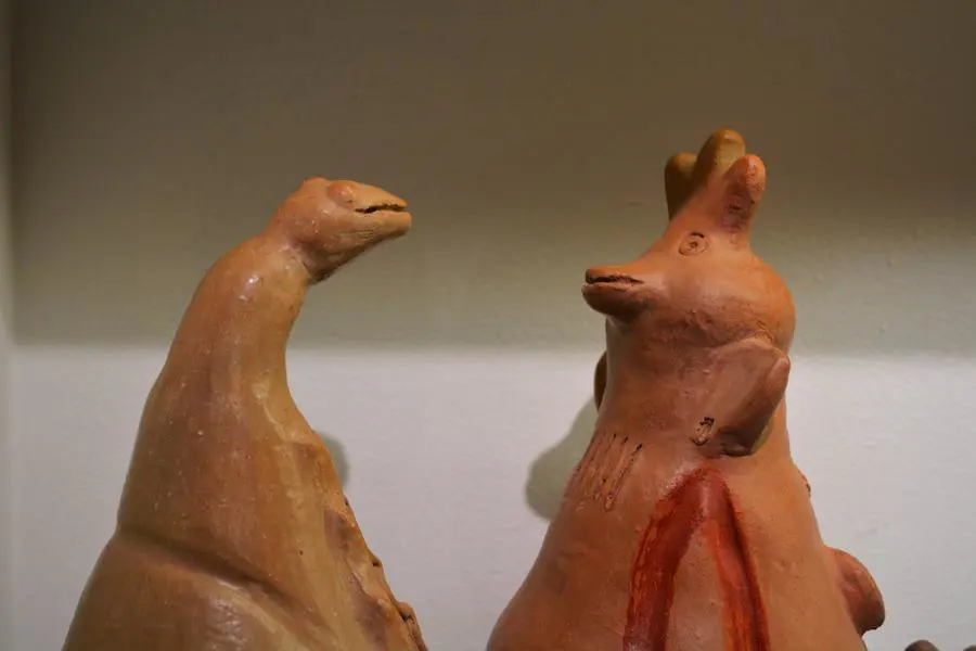 Juana Marta Rodas. Esculturas cer�micas. Colecci�n CAV/Museo del Barro. Cortes�a