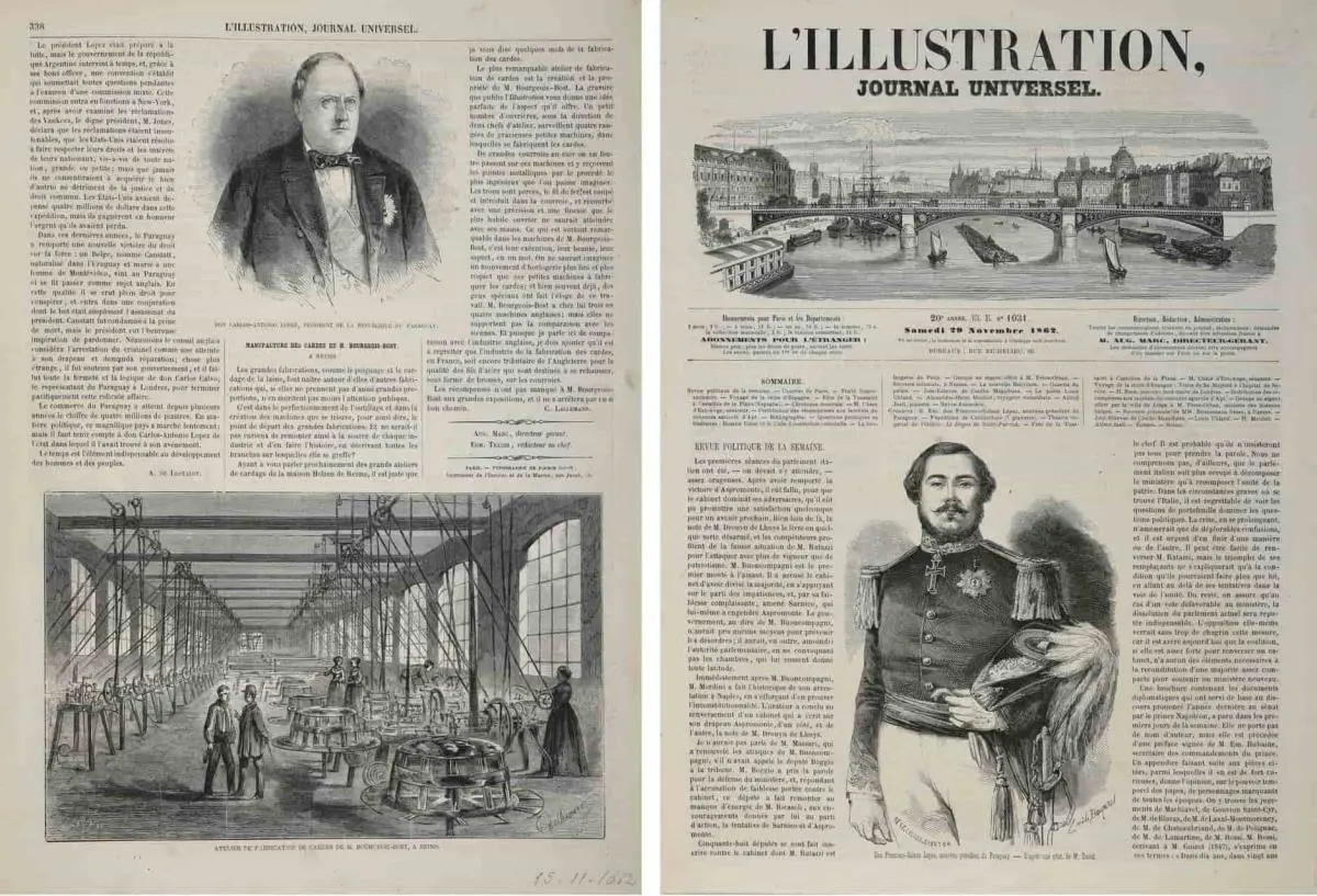 emL'Illustration/em, 15 de noviembre de 1862. 