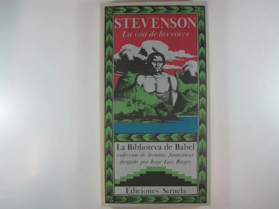 Robert Louis Stevenson, emLa isla de las voces/em, edici�n publicada en 1985 por la editorial Siruela para la colecci�n 