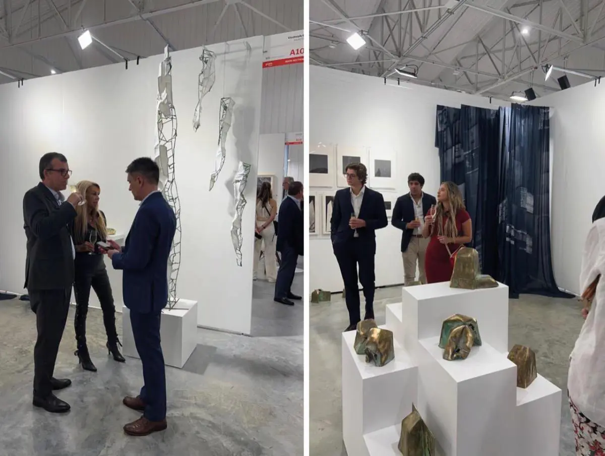 Stand de Viedma Arte en Pinta Miami. Cortes�a