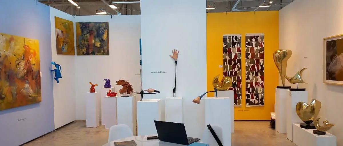 Stand de galer�a Imaginario en Pinta Miami. Cortes�a