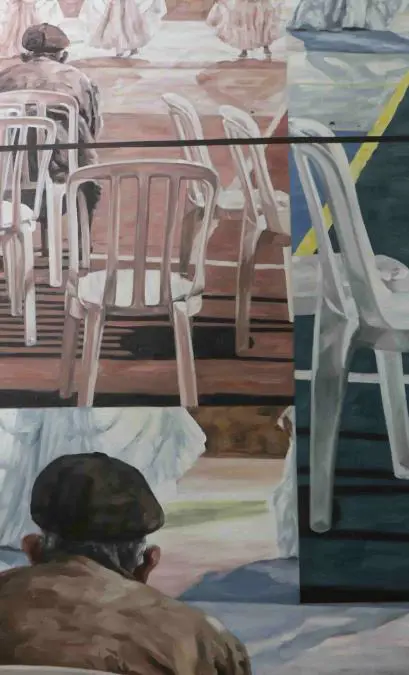 Leticia Casati, emSobre mis miedos,/em primer premio pintura. Cortes�a