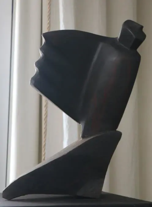 Sergio Dar�o Jara, emEl vuelo de �caro,/em primer premio escultura. Cortes�a