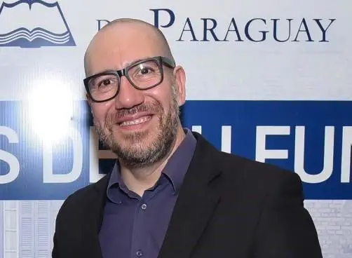 Luis Ortiz Sandoval, secretario de la Sociedad Cient�fica del Paraguay. Cortes�a