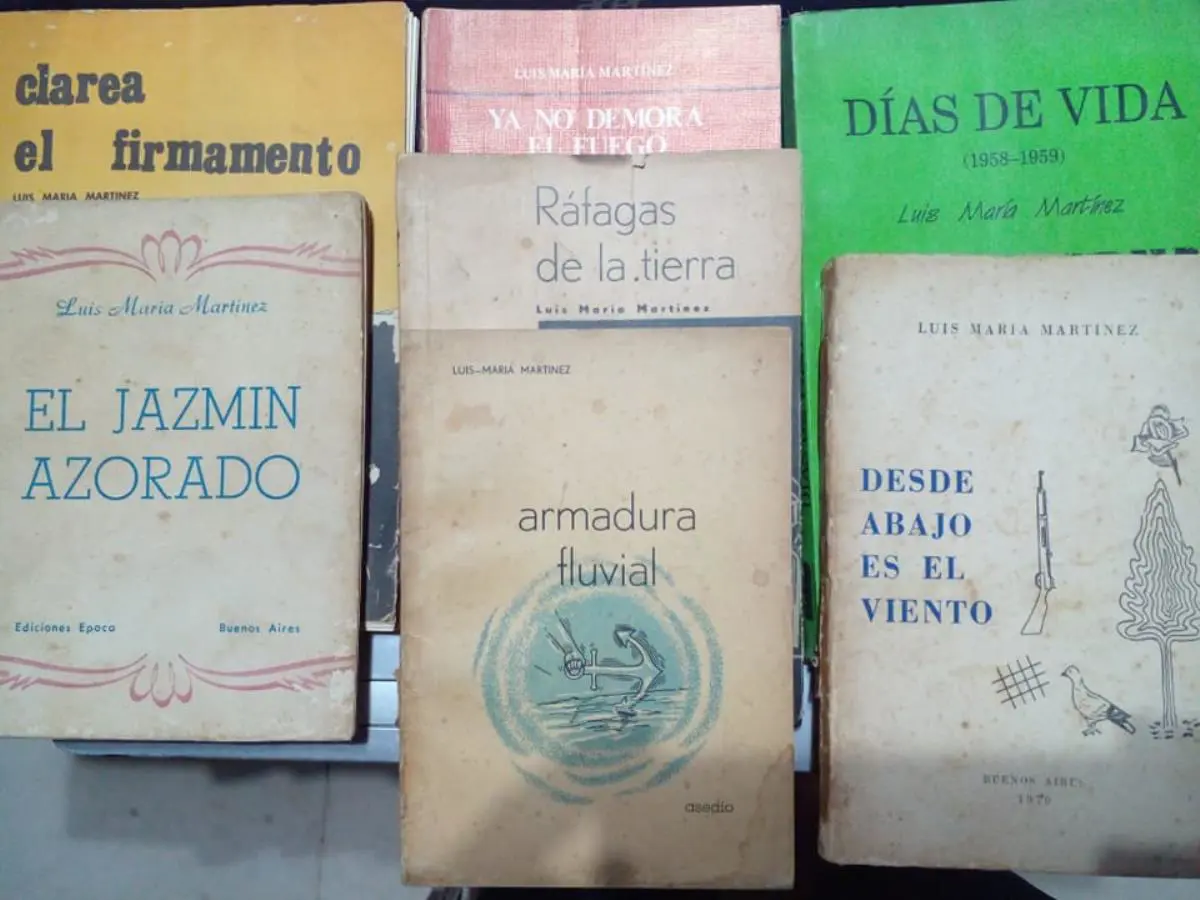 Algunos libros de Luis Mar�a Mart�nez (Facebook)