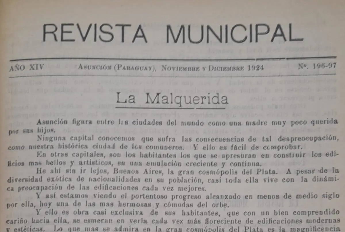 Revista Municipal. Cortes�a