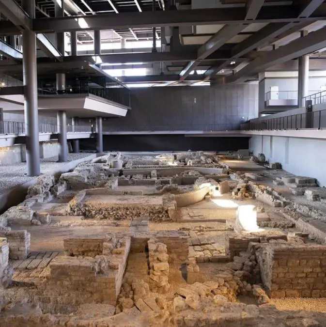Los sótanos del Museum Hotel Antakya, donde se encuentra el mosaico. Cortesía