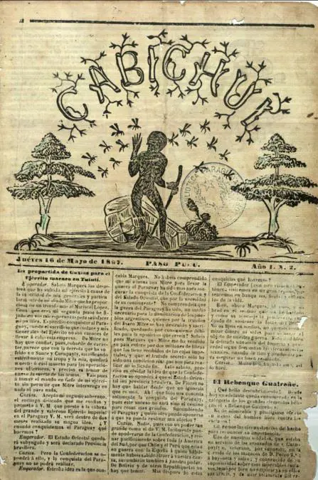 Portada de emCabichui./em Biblioteca Nacional