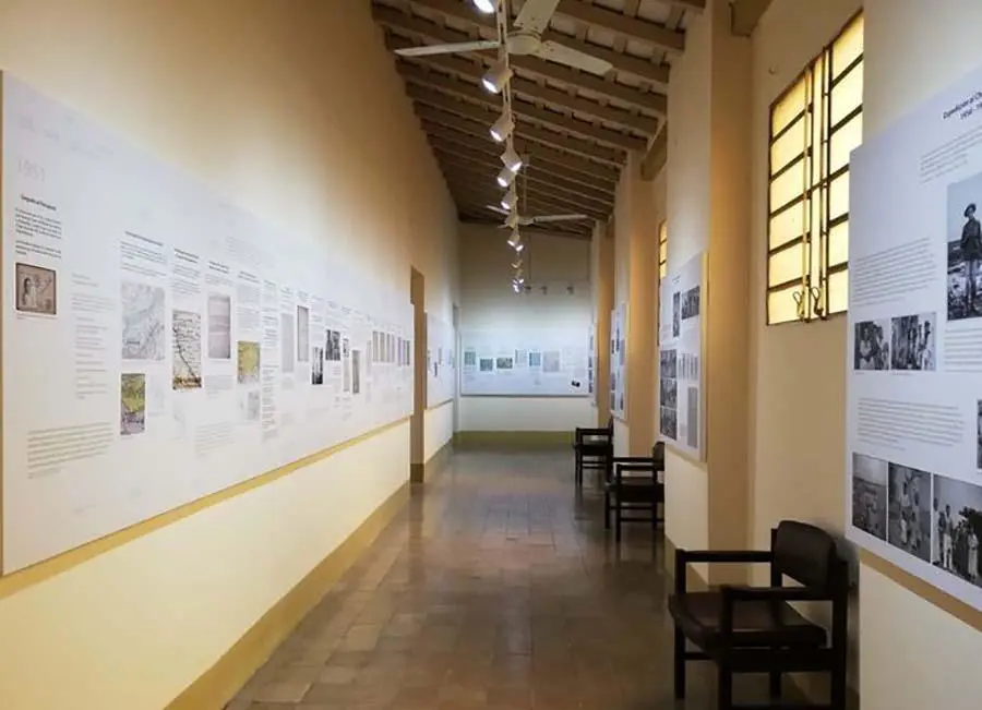 emBranislava Su?nik. L�nea de tiempo/em.�Museo Andr�s Barbero. Cortes�a
