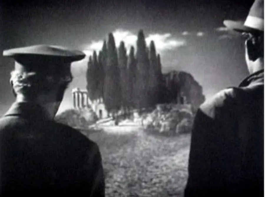 Escena de emLa isla de los muertos/em, 1945, filme de Val Lewton con Boris Karloff como protagonista. Cortes�a