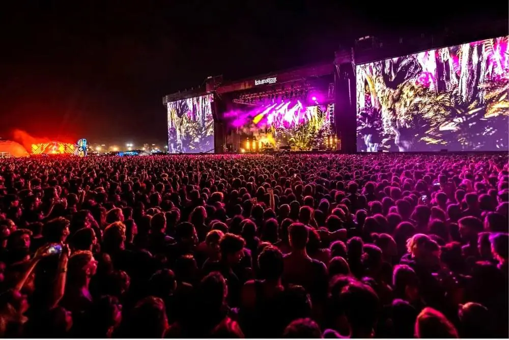 Cierre de Lollapalooza Argentina 2023. Cortes�a