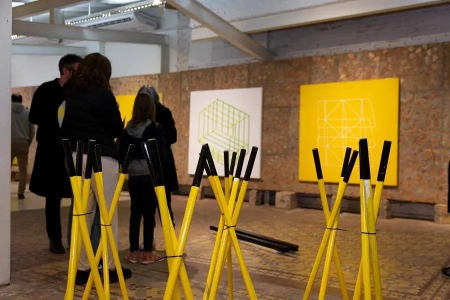 emAhora o nunca,/em vista de sala. Cortesía Fundación Texo