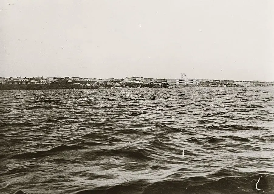 Auguste Fran�ois. Asunci�n, 1894. La ciudad vista desde el R�o Paraguay. Cortes�a AAF