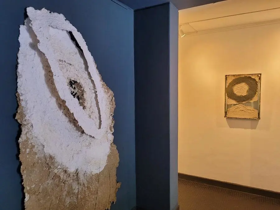 Gustavo Benítez, emVórtices fantásticos/em. Vista de sala. Cortesía