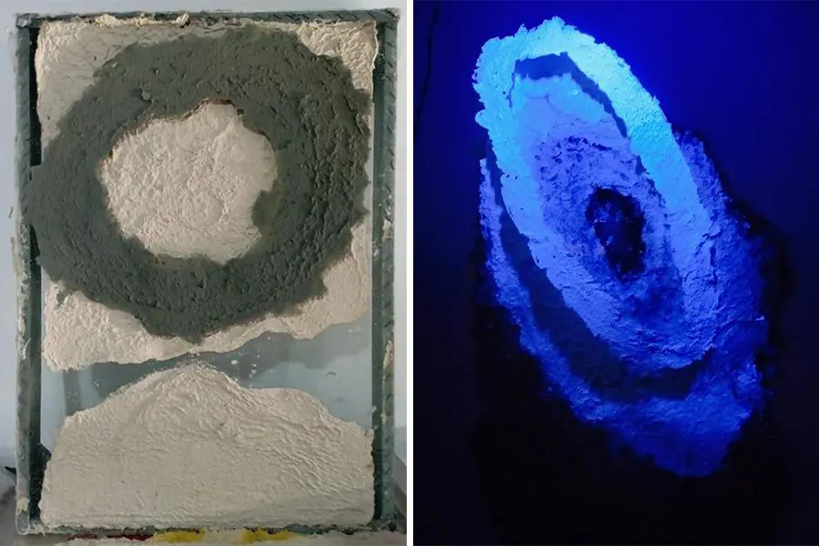 Obras de Gustavo Benítez. Cortesía