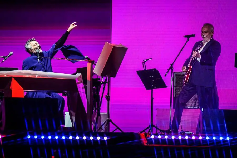 Fito P�ez en concierto. Cortes�a