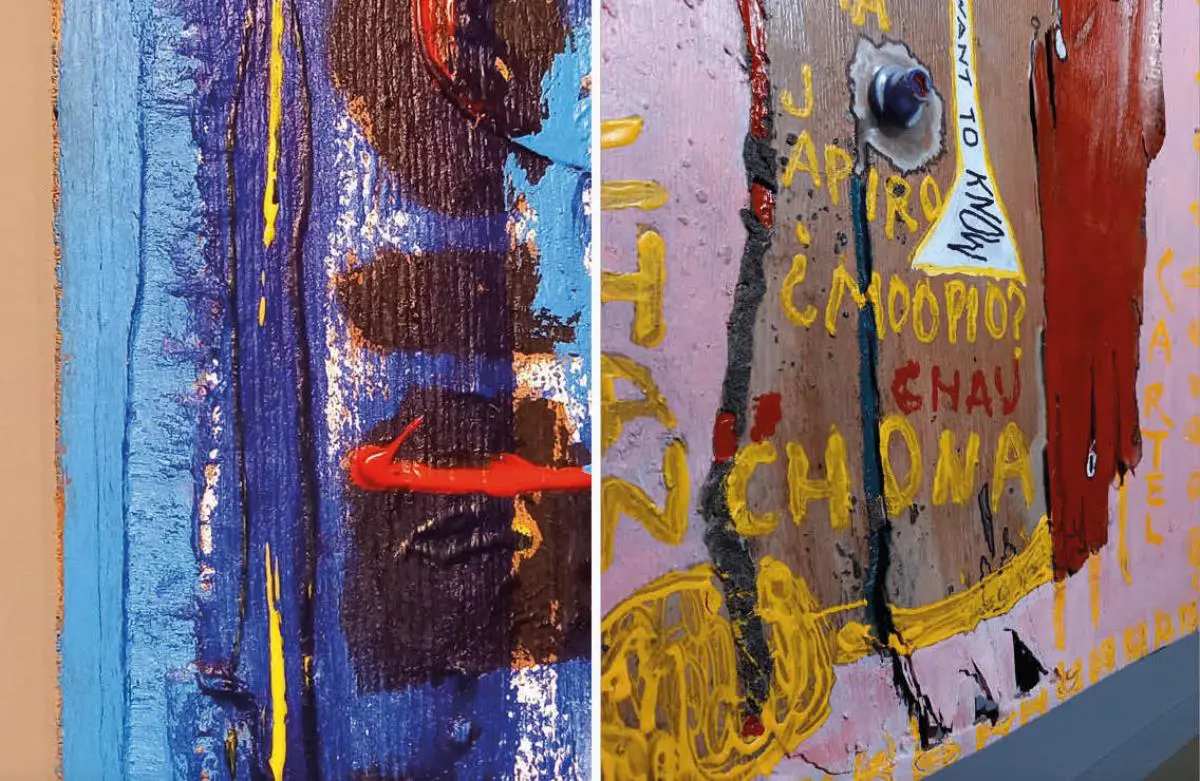 �ngel y Tera Yegros, obras en colaboraci�n. Cortes�a