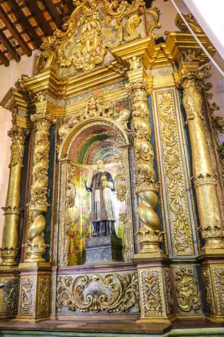 Retablo de San Carlos Borromeo, Iglesia de la Santísima Trinidad, Asunción. Cortesía