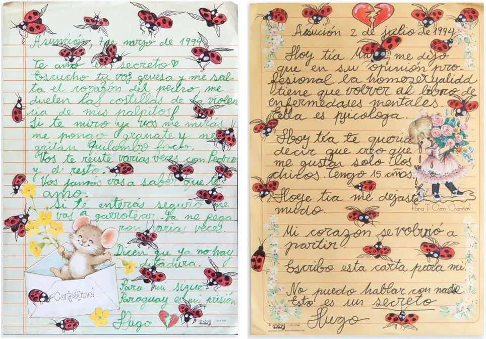 Hugo Cataldo Barudi, Cartas. Archivo del artista � M�nica Matiauda