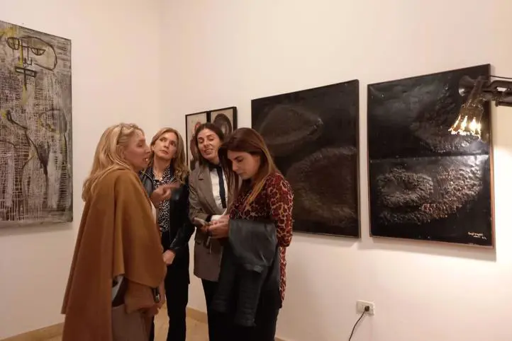 Pinta Sud Asu 2022, muestra en galer�a Fuga Centro. Cortes�a