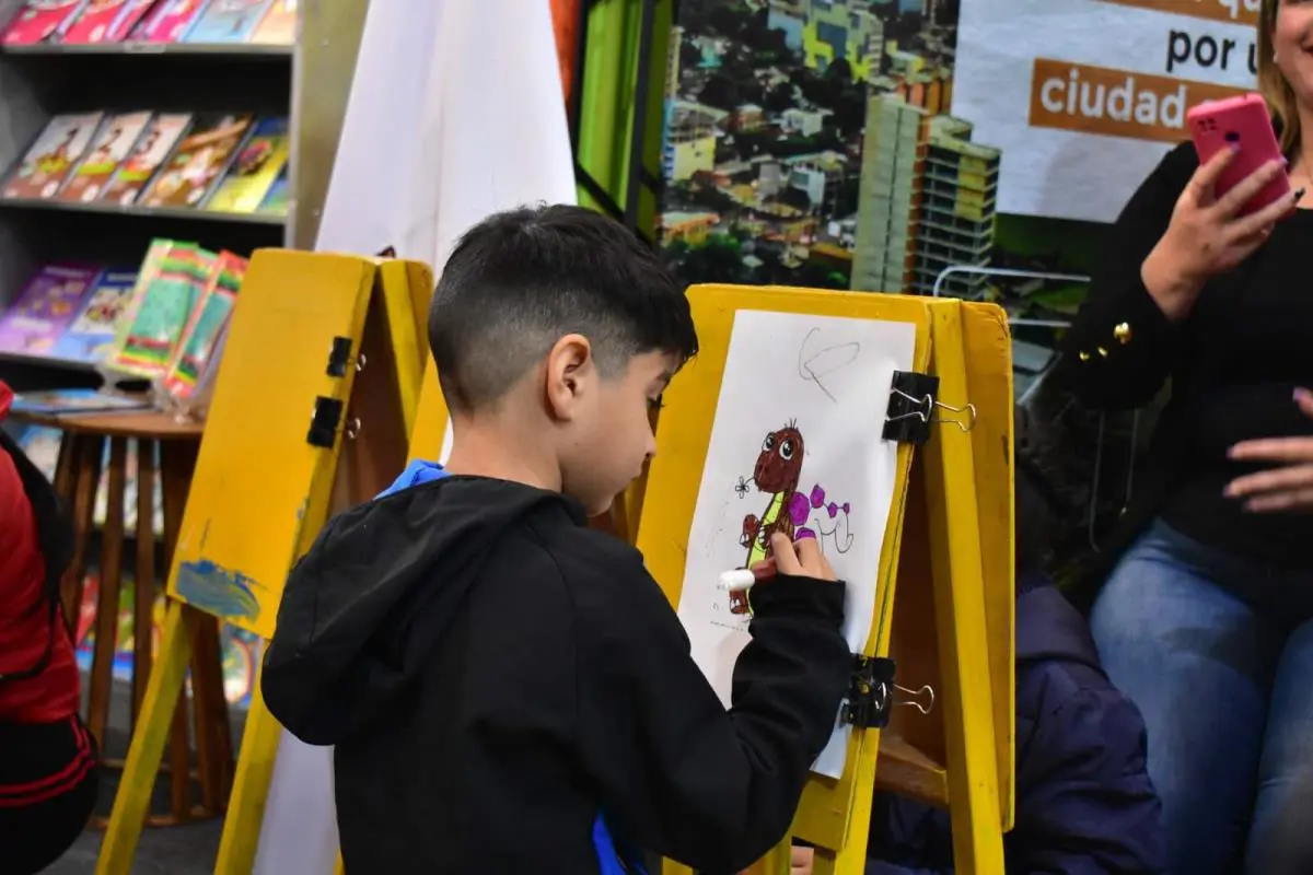 Actividades para ni�os en la Libroferia. Cortes�a