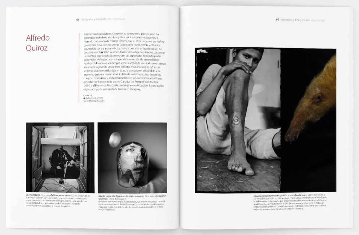 P�ginas dedicadas a la fotograf�a de Alfredo Quiroz. Cortes�a EOS
