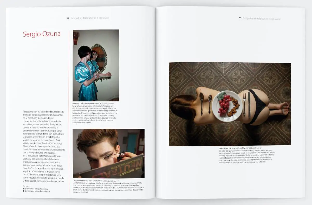 P�ginas dedicadas a la fotograf�a de Sergio Ozuna. Cortes�a EOS