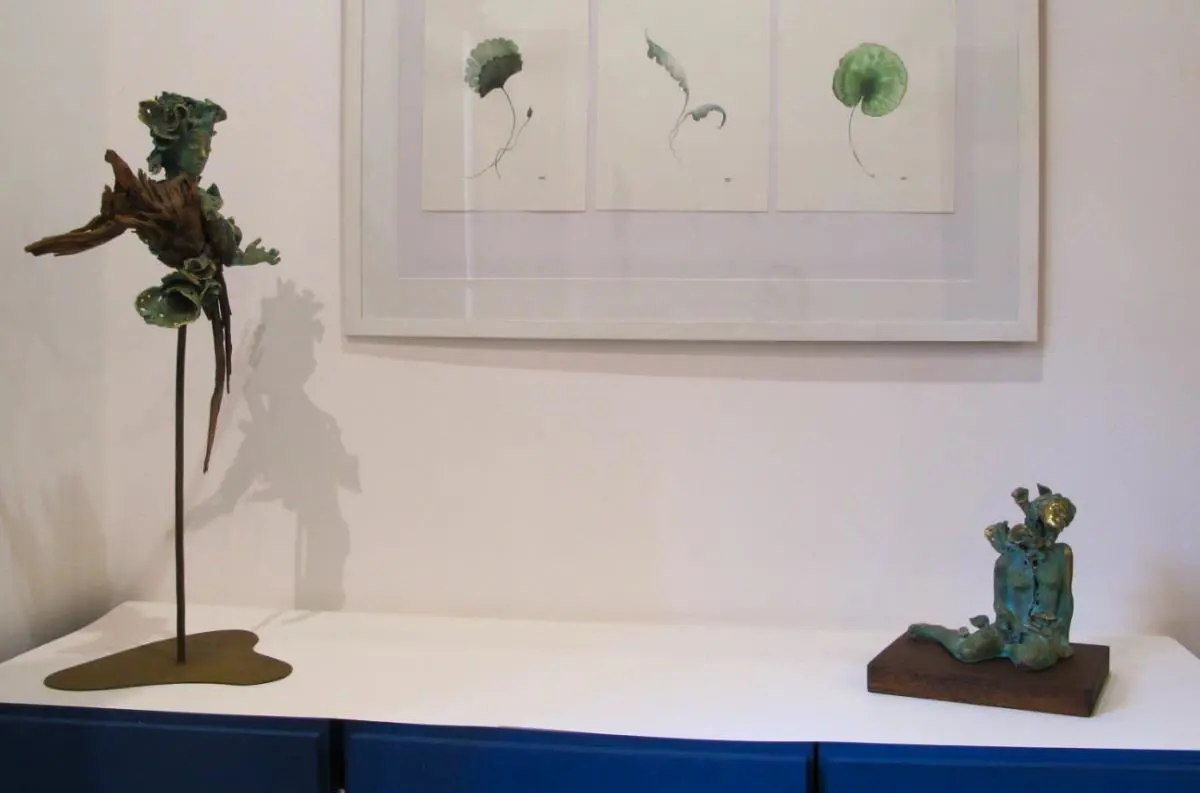 Obras de Ingrid Seall en el Centro Cultural del Lago. Cortes�a