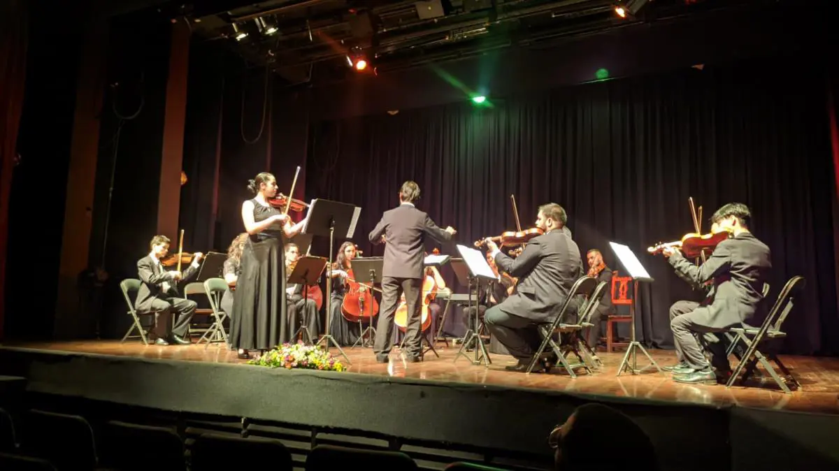 Recital barroco, uno de los muchos espect�culos ofrecidos en el Teatro de las Am�ricas del CCPA. Cortes�a