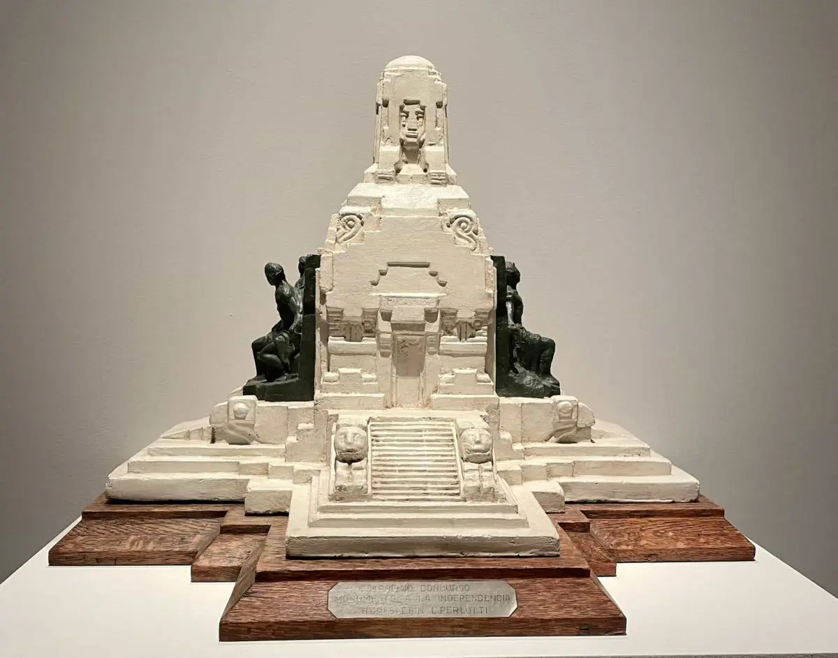 H�ctor Greslebin y Luis Perlotti, maqueta para el proyecto del Monumento a la Independencia en la Quebrada de Humahuaca (Argentina), 1925 � MBC