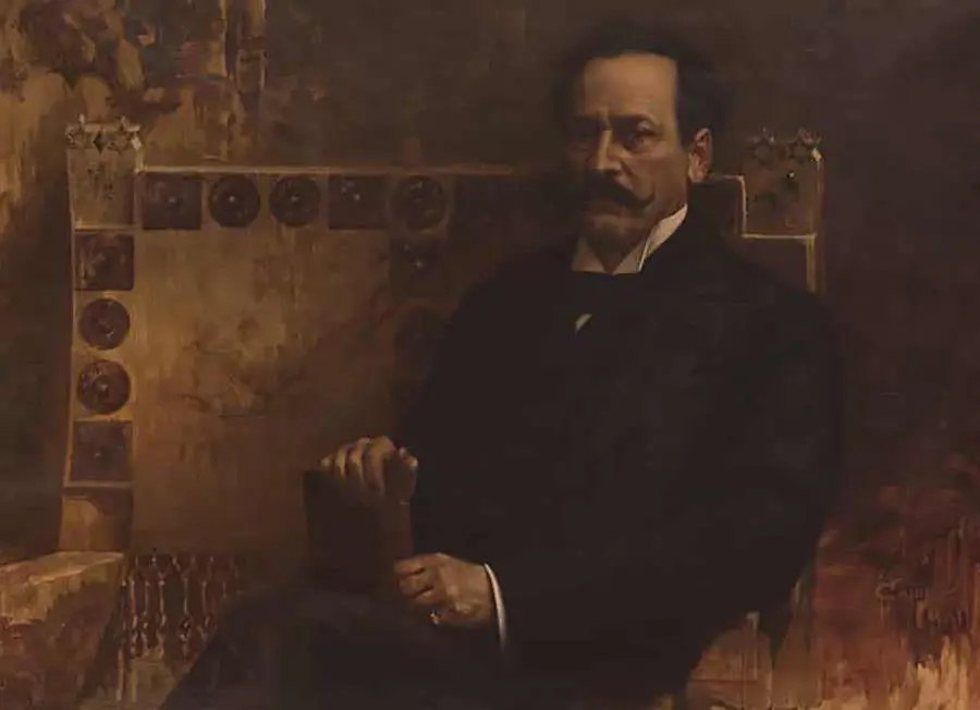 Juan Silvano Godoy retratado por Te�filo Castillo, 1901. Colecci�n MNBA � Laura Mandelik