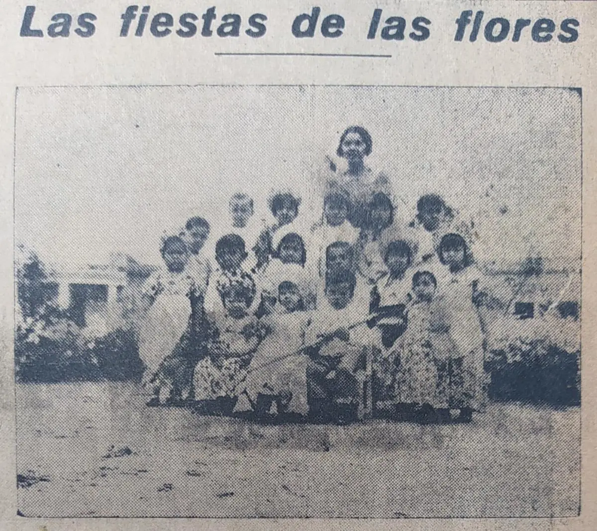 La maestra Benefrida García Bazán y sus infantes. Ypacaraí. emEl Diario, /em3 de octubre de 1930