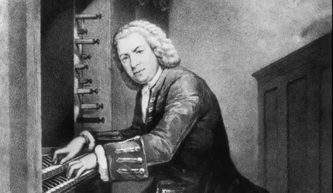 Retrato de Johann Sebastian Bach. Cortes�a