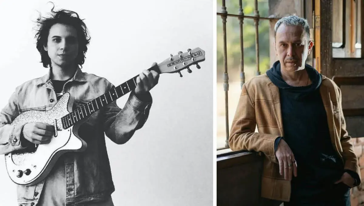 Aharon Emery y Jorge B�ez. Cortes�a
