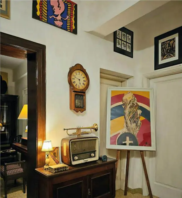 Interior de la Casa de las Artes Visuales 