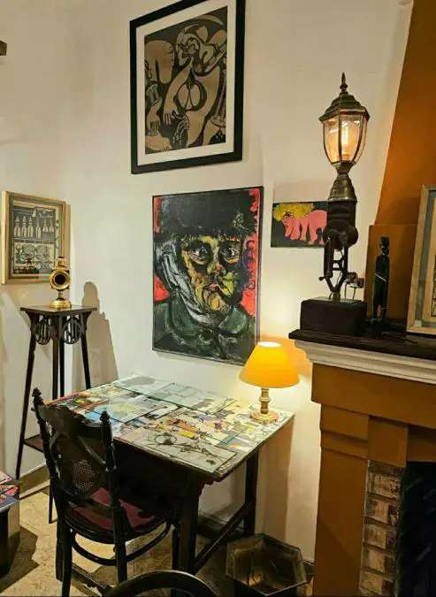 Interior de la Casa de las Artes Visuales 