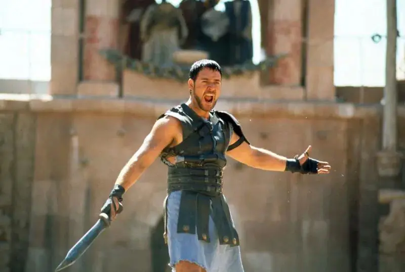 Russell Crowe en el inolvidable papel de Maximus en
